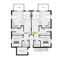 Moderne Neubau Mietwohnung EH 40 Plus Hafenstadt Tönning (Whg 2)