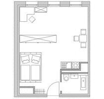 Whg.A0.06 Großes 33m² Studenten Apartment beim Klinikum Würzburg