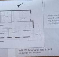 3 Zimmer Wohnung - 1.163,00 EUR Kaltmiete, ca.  75,99 m² in Waldkirch (PLZ: 79183)