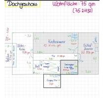 Mainz-Laubenheim: 75 m² DG-Wohnung - kernsaniert