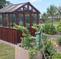 Kleingarten Ribnitz mit Top Gewächshaus und großer Laube - Ribnitz-Damgarten