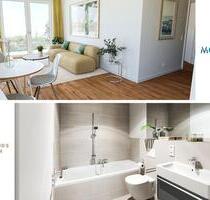 Exklusive 3,5-Zimmer-Wohnung mit 3 BALKONEN, 2 BÄDERN und EBK im Neubauquartier 'Ferdinand's Garden' - Berlin Lichtenberg