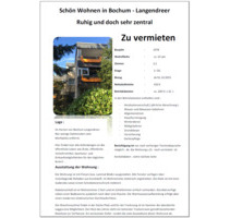 2,5 Raum-Wohnung in Langendreer - Bochum Werne