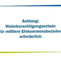2-Zimmer-Wohnung mit Balkon (nur mit WBS mittlere Einkommensbezieher) - Stuttgart Bad Cannstatt