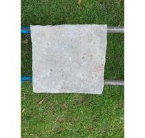 Naturstein Platte Steinplatte ca. 30x30 Eckig bearbeitet - Krefeld Bockum