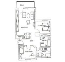 Schöne 3-Raumwohnung mit Balkon in Geraberg - Geratal