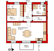 Erstbezug: Moderne 2-Zimmer-Wohnung in DingolfingHöfen