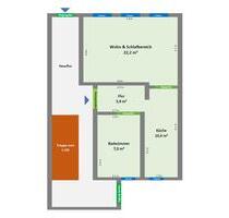 1,5-Zimmer Wohnung „Margaretenstraße 31“ nach Sanierung - Mühlhausen (Thüringen)