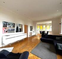 *MODERNIZED HISTORIC APARTMENT* ca. 133m², 3 room, 2 bed, 1 full bath, terrace, and fireplace - Wiesbaden Nordost