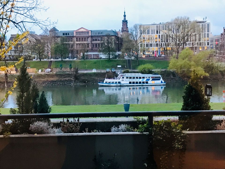 IN MANNHEIM Terrassen Wohnung mit Blick auf den Neckar - Weingarten (Baden)