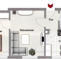 2. Zimmer Whg in Bad Wörishofen mit EBK und Möbel
