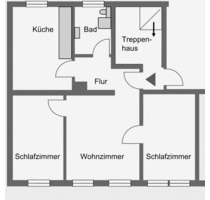 Modernisierte 3-Zimmer-Wohnung im Herzen Fürths