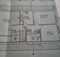 3-Raum-Dachgeschosswohnung in Sanitz