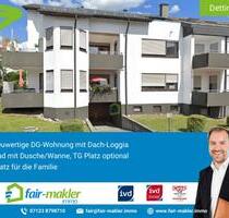 FAIR-MAKLER: DG-Wohnung direkt an den Sportanlagen, Freibad und Schulen - Dettingen an der Erms