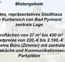 PraxisSchulung im repräsentativen alten Stadthaus im Herzen von Bad Pyrmont