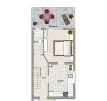 2 - Zimmer Wohnung in zentraler Lage mit Gemeinschaftsbad - Darmstadt Bessungen