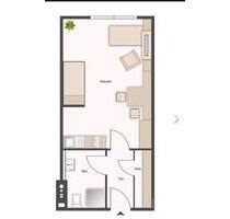 Möblierte 1-Zimmer-Wohnung zur Zwischenmiete im Juli - Braunschweig Lehndorf-Watenbüttel