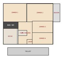 4-Zi-Wohnung in S-Freiberg - 1.690,00&nbsp;EUR Kaltmiete, ca.&nbsp; 86,00&nbsp;m&sup2; in Stuttgart (PLZ: 70437) Mühlhausen
