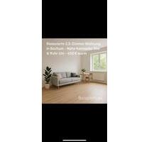 Renovierte 2,5-Zimmer-Wohnung – Erstbezug nach Sanierung Nähe RUB - Recklinghausen