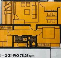 3 ZI-WO mit Balkon im 2. OG u. TG-Stellpl. in Karlruhe-Beiertheim - Karlsruhe Beiertheim-Bulach