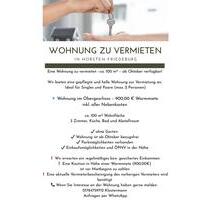 Wohnung Oberwohnung 3 Zimmer Küche Bad - Friedeburg