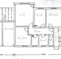 frei 82qm-Whg Weilheim+3,5Zi.+Kü.+Bad+WC+Terrasse+Garten+Keller - Weilheim in Oberbayern