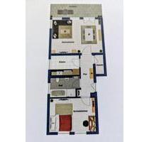 2-Zimmer-Wohnung Weimar, Einbauküche, Terrasse, Keller und Garage