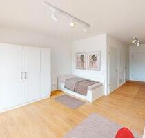 Teilmöbliertes 1-Zimmer-Apartment mit Einbauküche und Balkon - Offenbach am Main Bieberer Berg