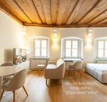 AB 1.12.25 |ERSTBEZUG: 1-ZIMMER-APARTMENT 33 QM MÖBLIERT| 80M DOM - Regensburg Kumpfmühl