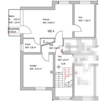3 Zimmer Wohnung in 46414 Rhede - Meerbusch Kierst