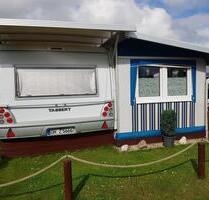 Wohnwagen mit Stellplatz, Comfort-Campingpl. Eider Tönning - Plön
