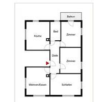 Stilvoll sanierte 4 Zimmer-Wohnung mit Balkon Erdmannhausen