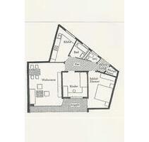 3-Zi.-Whg. in Stuttgart Fasanenhof im Hochhaus