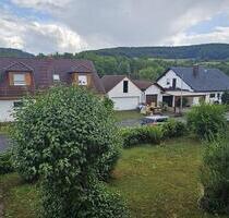 3-Zimmer-K-B-Wohnung, Garten + Balkon, Blick auf Schloss Saaleck - Hammelburg