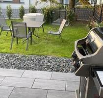 Möbilierte 1-Zimmer-Wohnung mit großem Garten in ruhiger Lage - Mainz Laubenheim