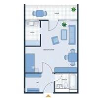 34qm 1-Zimmer Whg mit Loggia in FFM Nied - Frankfurt am Main