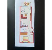 Gepflegte 2-Raumwohnung mit Balkon und TG Stellplatz - Leipzig Nord