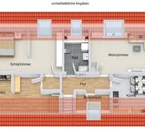 Schöne 4 Zimmer-Wohnung zu vermieten zum 1.11.2025 - Bergen
