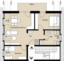 68 m² Wohnung - Zentrum - mit Garage - Straubing