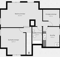 3,5 Zimmer Dachgeschosswohnung - 1.200,00 EUR Kaltmiete, in Metzingen (PLZ: 72555)
