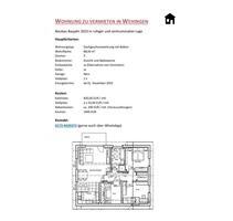 Schöne Neubauwohnung in Wehingen zu vermieten - Gosheim