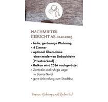 4-Raum in Borna Nord - 706,00 EUR Kaltmiete, in Borna (PLZ: 04552)