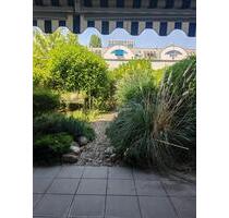 Möblierte Gartenwohnung mit detailverliebtem Gartenjuwel – zentral, ruhig & sofort bezugsfrei! - Gersthofen