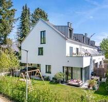 Neuwertiges Architekten-Stadthaus mit Wärmepumpe in sehr ruhiger Lage - München Pasing-Obermenzing