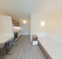 Möbliertes 1-Zimmer Apartment mit Terrasse in Neu-Ulm