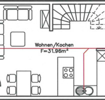 Modernes Reihenhaus zur Miete - 1.750,00 EUR Kaltmiete, ca.  114,00 m² in Siegburg (PLZ: 53721)