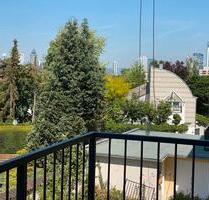 Herrliche, geräumige und helle Wohnung mit großem, überdachten Balkon, Skylineblick , Kamin uvm. - Frankfurt am Main Sachsenhausen Süd