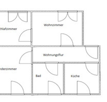 43316 Schöne, ruhig gelegene 3 Zimmerwohnung in Torgelow
