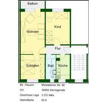 Nachmieter 3 Raum Wohnung in Wernigerode