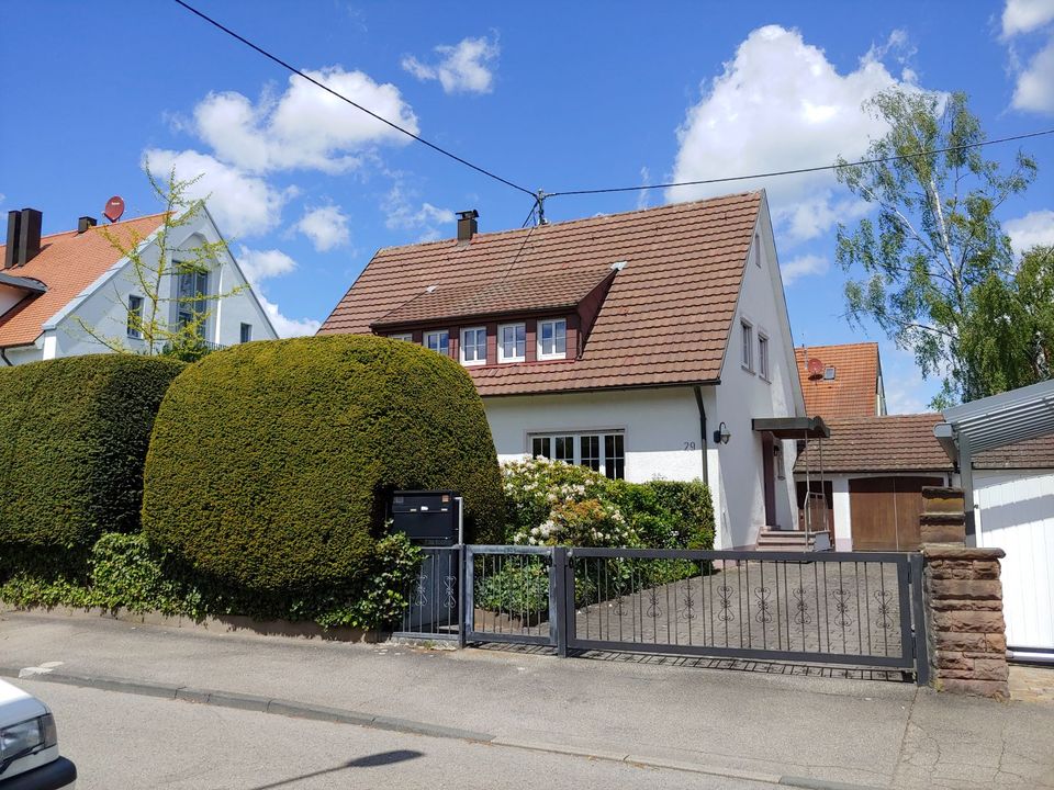 Freistehendes Haus mit Garten zur Miete - Stuttgart Fasanenhof-Ost